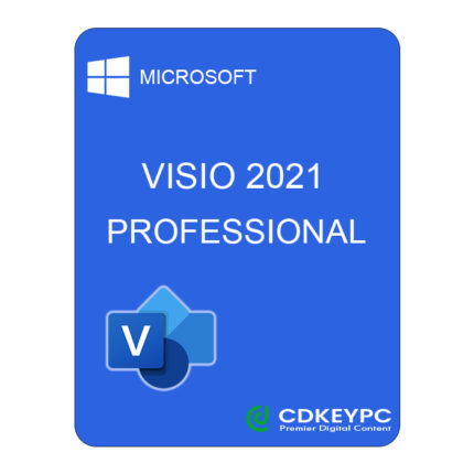 MICROSOFT VISIO PRO 2021 LICENSE – 1PC