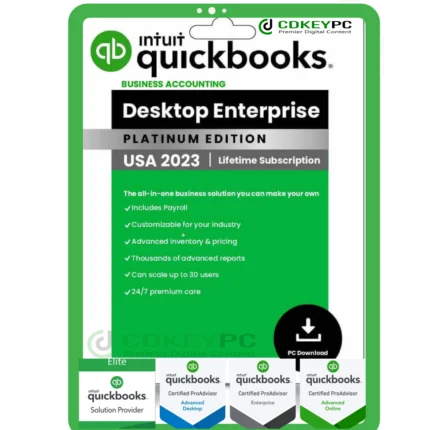 QuickBooks Desktop Enterprise 2023 Lifetime Activation